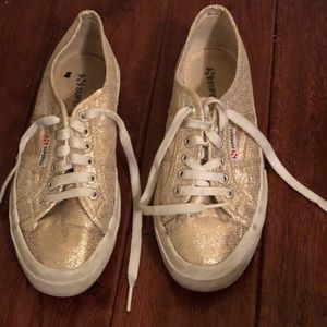 Superga 8.5 gold